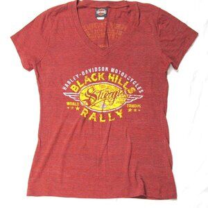 Harley-Davidson Black Hills Sturgis Rally Graphic T-Shirt, Women's Size LG